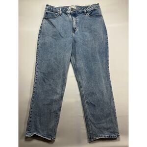 Abercrombie & Fitch Women's 90s Straight Ultra High Rise Jeans - Size 18 (36x28)
